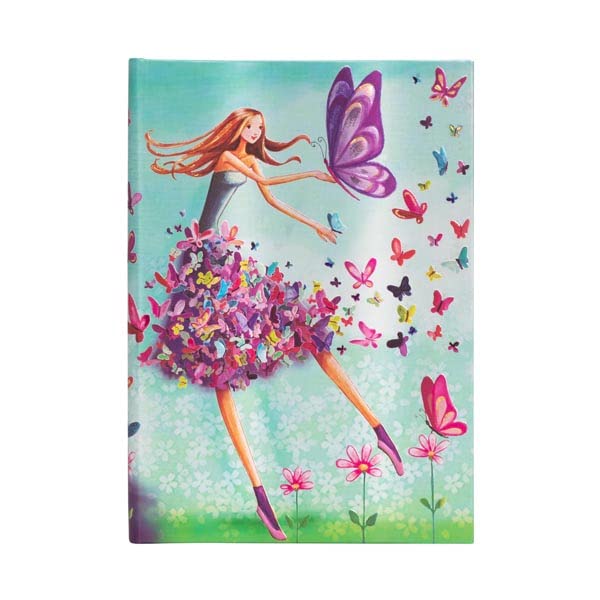 Paperblanks Summer Butterflies (Mila Marquis Collection) Hardcover Journal, Lined ‚Äì Midi