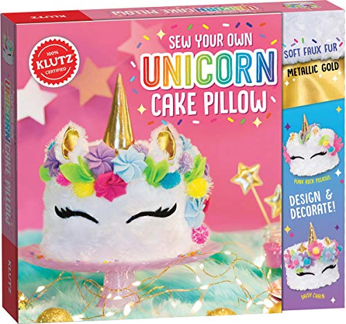 Klutz 835522, Sew Your Own Unicorn Cake Pillow