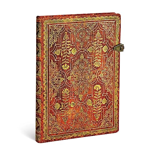 Paperblanks Persimmon Journal: Lined Midi