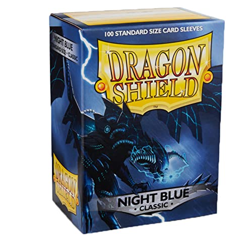 Arcane Tinmen Store Dragon Shield ART10042 Classic Standard Size Sleeves 100pk-Night Blue