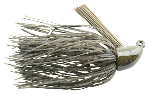 Nichols Lures DTJ11-38 Dee Thomas Jig Dark Green Pumpkin, 3/8 oz