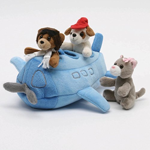 Airplane House with Finger Puppets 10" by Unipak Designs