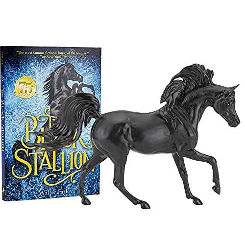 Breyer Horses Freedom Series Black Stallion Horse and Book Set | Breyer Horse and Book Series | Horse Toy Model | 1:12 Scale Freedom Series Horse Figurine | Model 