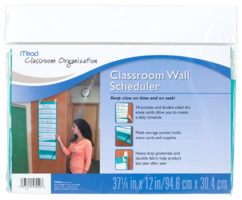 ACCO (School) Mead Classroom Wall Scheduler, Teal (72334)