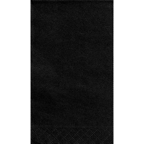 Unique Industries Black Paper Guest Napkins, 20ct