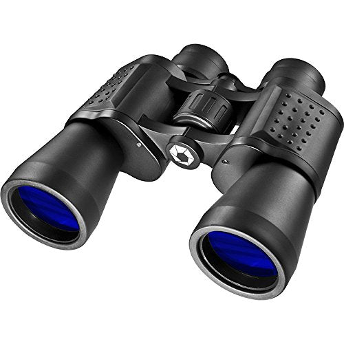 BARSKA CO10675 X-Trail 12x50 Wide Angle Porro Binoculars for Birding, Hiking, Sports, Events, Theater, etc, Black
