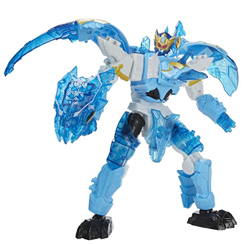 Hasbro Power Rangers Dino Ptera Freeze Zord for Kids Ages 4 and Up Morphing Dino Robot Zord with Zord Link Mix-and-Match Custom Build System