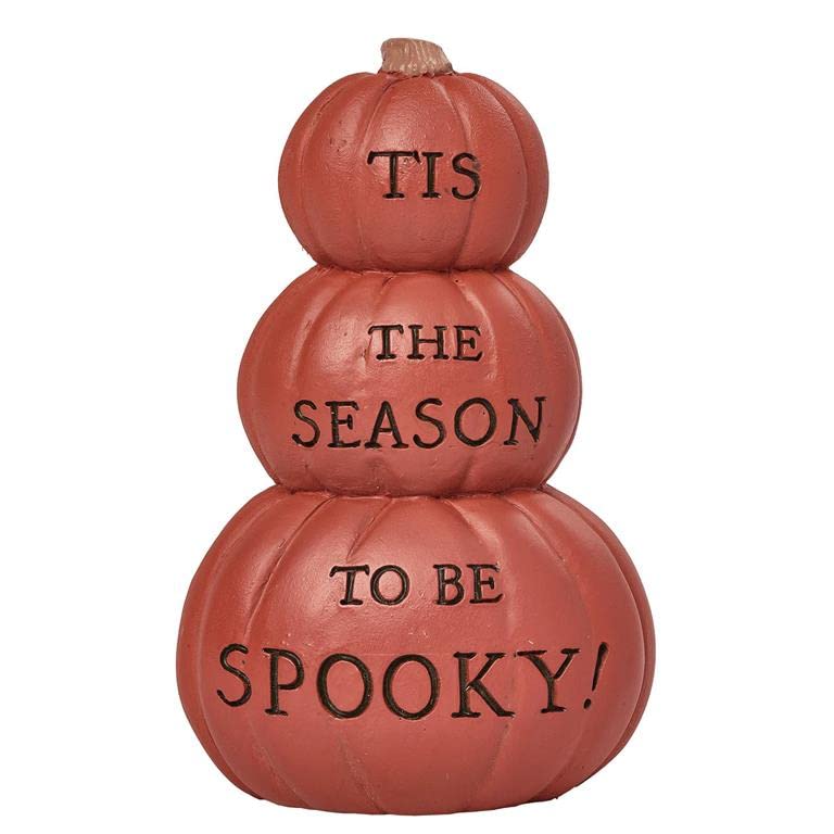 Blossom Bucket Halloween Pumpkin Stack, Tis The Season to Be Spooky