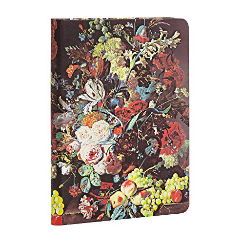 Paperblanks | Van Huysum | Still Life Burst | Hardcover | Mini | Unlined | Elastic Band Closure | 176 Pg | 85 GSM