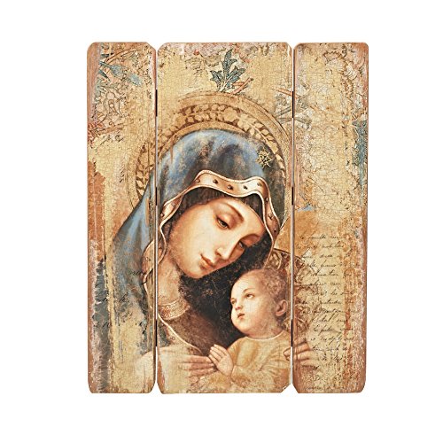 Roman Josephs Studio Madonna and Child Decorative Panel, 26 by 20.25-Inch