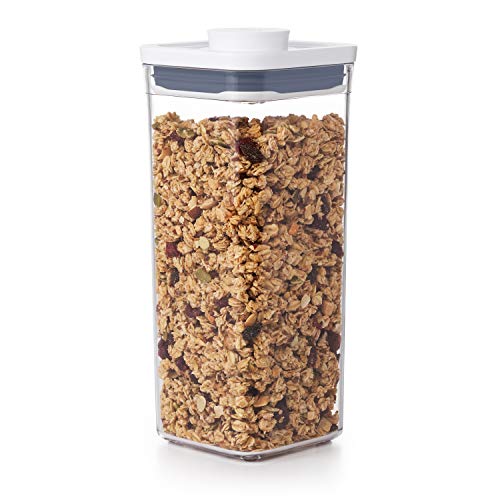OXO Good Grips POP Container - Airtight Food Storage - 1.7 Qt for Dried Beans and More,Transparent