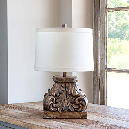 Park Hill Collection ELT00449 Capital Lamp, 24-inch High