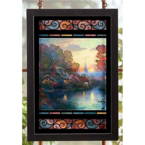 Wild Wings(MN) Wild Wings 5386498405 Stained Glass Art, 20-inch Height (Nanette's Cottage)