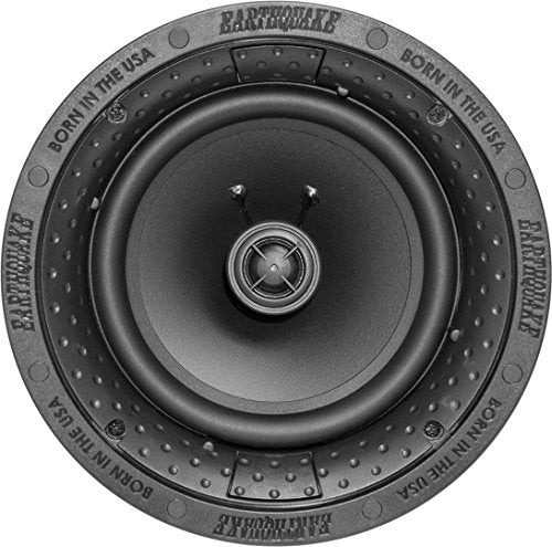 Earthquake Sound R800 8" in Ceiling Speakers(Pair) with Magnetic Paintable Grill
