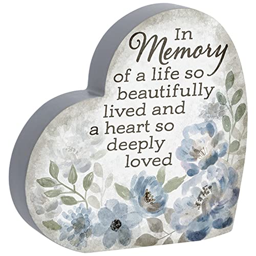 Carson Home 24459 Beautifully Lived Heart Sitter, 6-inch Height