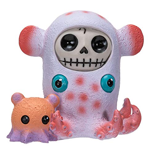 Pacific Trading Furrybones Summit Collection Dumbie Figurine Decorative Signature in Marine Sea Creature Costume 3 Inch Tall Collectible Statue