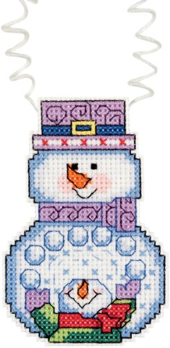 Design Works Crafts Janlynn Cross Stitch Kit, Snowballs