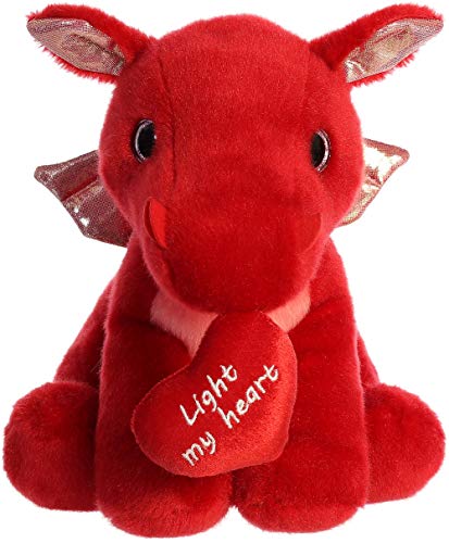 Aurora 77071 Light My Heart Red Dragon, 9-inch Height