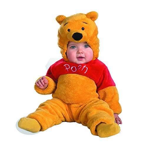 Disguise Winnie The Pooh Deluxe 2-Sided Plush Jumpsuit Costume (12-18 months)