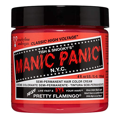 Smiffys MANIC PANIC Pretty Flamingo Hair Dye Classic