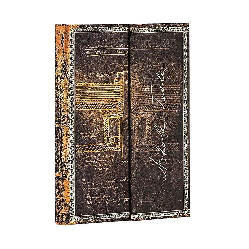 Paperblanks | Hardcover Journal | Tesla, Sketch of a Turbine | Lined | Mini (100 √ó 140 mm), PB5463-4
