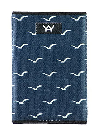 YaYwallet Slim Credit Card Holder, Seabird, O/S
