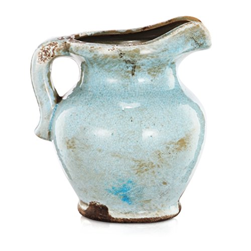 A&B Home, 8 by 9-Inch Terracotta Vase