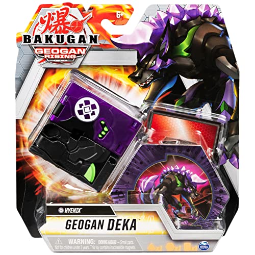 Spin Master Bakugan Geogan Deka, Hyenix, Jumbo Collectible Transforming Figure, for Kids Aged 6 and up