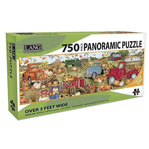LANG Harvest Truck 750 Piece Panoramic Jigsaw Puzzle