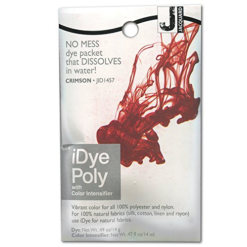 Jacquard IDYE-457 iDye Poly, 14 Grams, Crimson