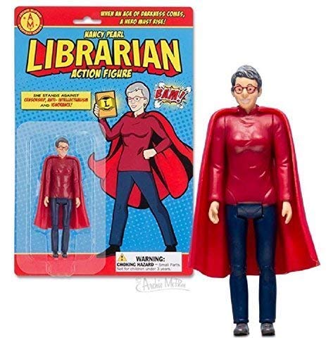 Archie Mcphee Librarian Action Figure