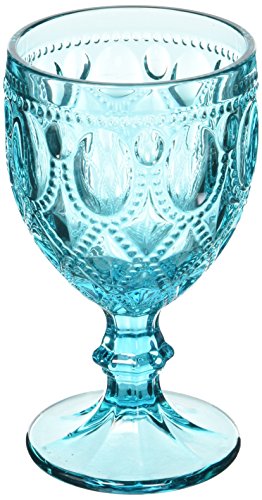 Abbott Collection  27-Capri/Gob Jewel and Bead Pattern Goblet