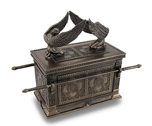 Unicorn Studio Stunning Bronze Finished Ark of The Covenant Trinket Box