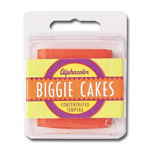 ACCO (Office) Quartet Alphacolor Concentrated Tempera Biggie Paint Cakes, 2 x 2.5 x 0.5 Inches, Multi-Colored, 12 Cakes per Pack (425009)