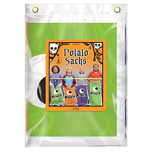 amscan Boo Crew Halloween Potato Sacks | 41" | Pack of 6