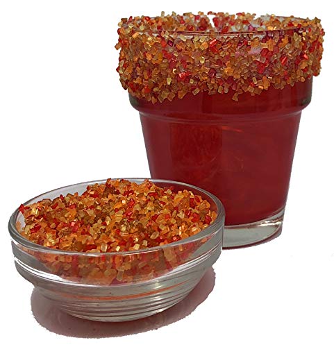 Ultimate Baker Snowy River Thanksgiving Cocktail Sugar - Kosher All Natural Thanksgiving Cocktail Rimmer and Coffee Rimmer (Thanksgiving, 8oz Bag)