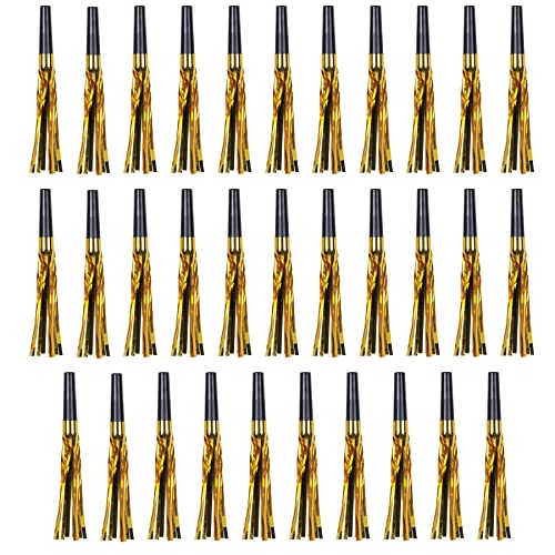 Beistle Squawkers, Black/Gold