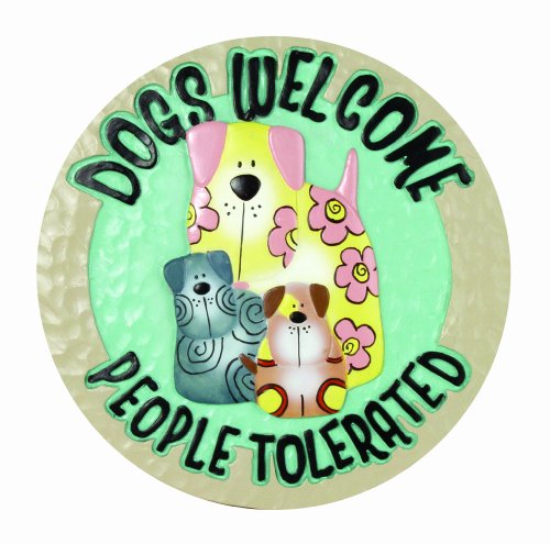Spoontiques Dogs Welcome Stepping Stone
