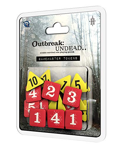 Renegade Game Studios Store Outbreak Undead 2ND Edition Gamemaster's Tokens