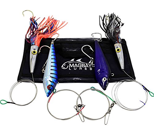MagBay Lures Wahoo Lure Tournament Pack - Fully Rigged Wahoo Lures