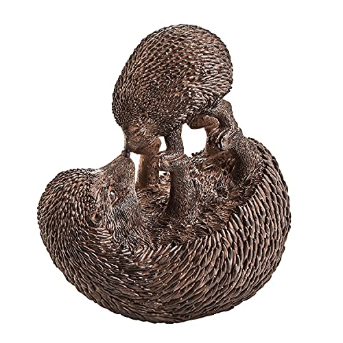 Transpac A5915 Resin Hedgehog Kisses Figurine Decor