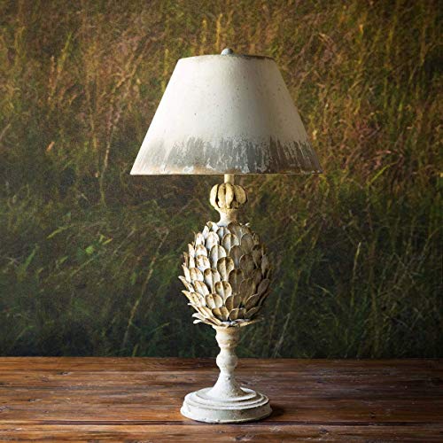 Park Hill Collection ELT80652 Pineapple Table Lamp, 30-inch High, Metal
