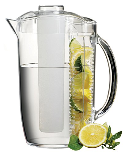 Prodyne ICED Fruit Infusion Pitcher, Clear