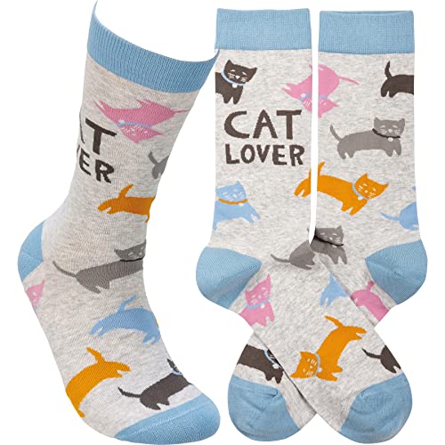 Primitives by Kathy 113732 Cat Lover Socks, Muticolor