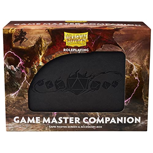 Arcane Tinmen Store Dragon Shield RPG ‚Äì Game Master Companion: Iron Grey - Durable & Sturdy ‚Äì Screen & Accessory Box ‚Äì Dungeon Master Accessory - Tabletop RPG TTRPG ‚Äì Dungeons & Dragons DND D&D (AT-50010)