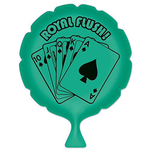 Beistle Royal Flush Whoopee Cushion, 8-Inch,Green/Black