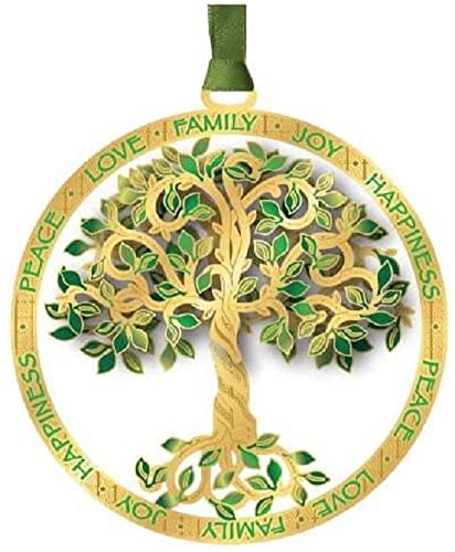Beacon Design 62718 Peace Love Family Joy Happiness Tree of Life Hanging Ornament