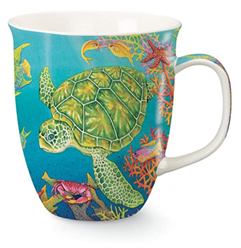 Cape Shore Swimming Sea Turtle Coffee or Tea Ceramic Mug