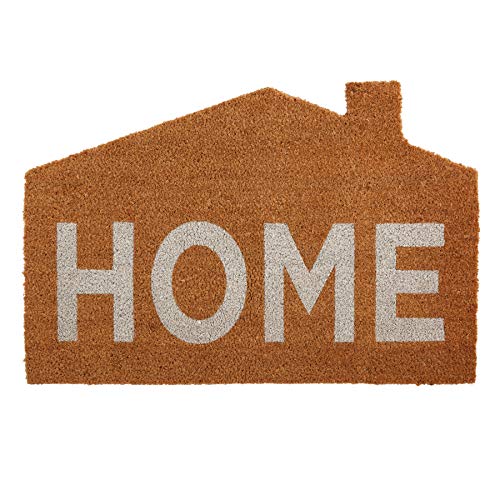 Mud Pie Home Door Mat, 20" x 30", Coir