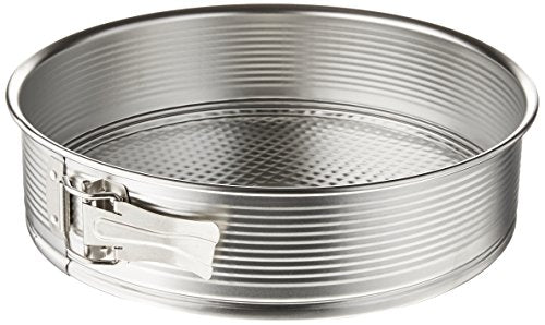 Frieling Zenker Tin Plated Springform Pan, 10-Inch Diameter, Silver